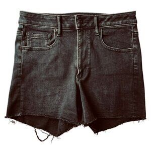 AMERICAN EAGLE Super Super Stretch Super Hi-Rise Shortie AEO Denim Jean Shorts